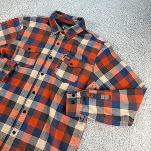 MTN OPS Tamarack Tech Flannel Shirt Mens Large L Long Sleeve Button Up Pocket
